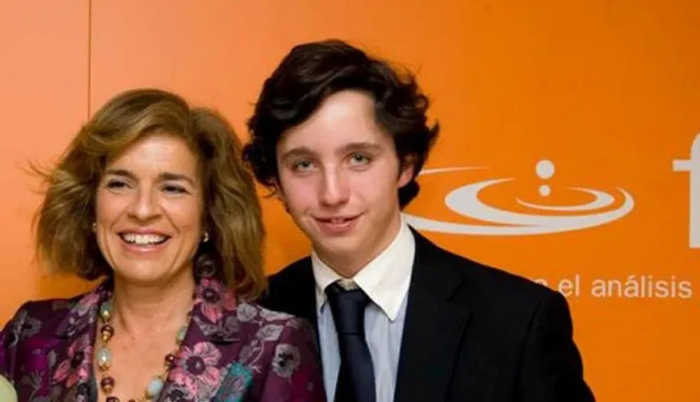 El pequeño Nicolás con Ana Botella