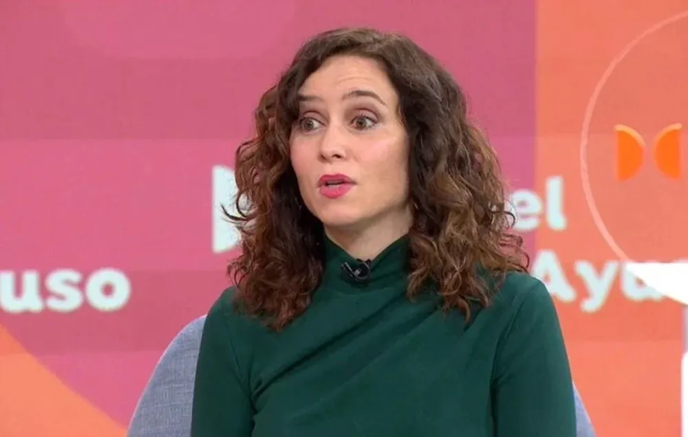 Isabel Díaz Ayuso, presidente de Madrid.