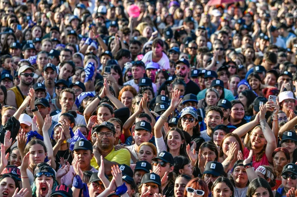 El público durante el festival