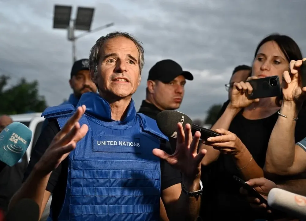 Rafael Grossi, jefe de la Agencia Internacional de Energía Atómica de la ONU