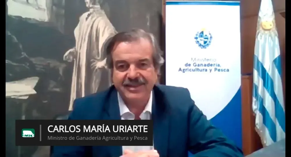 El ministro de Ganadería, Agricultura y Pesca en el webinar de Rural
