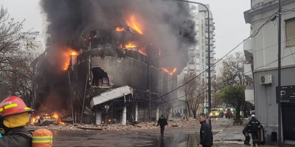 INCENDIO EN LA PLATA