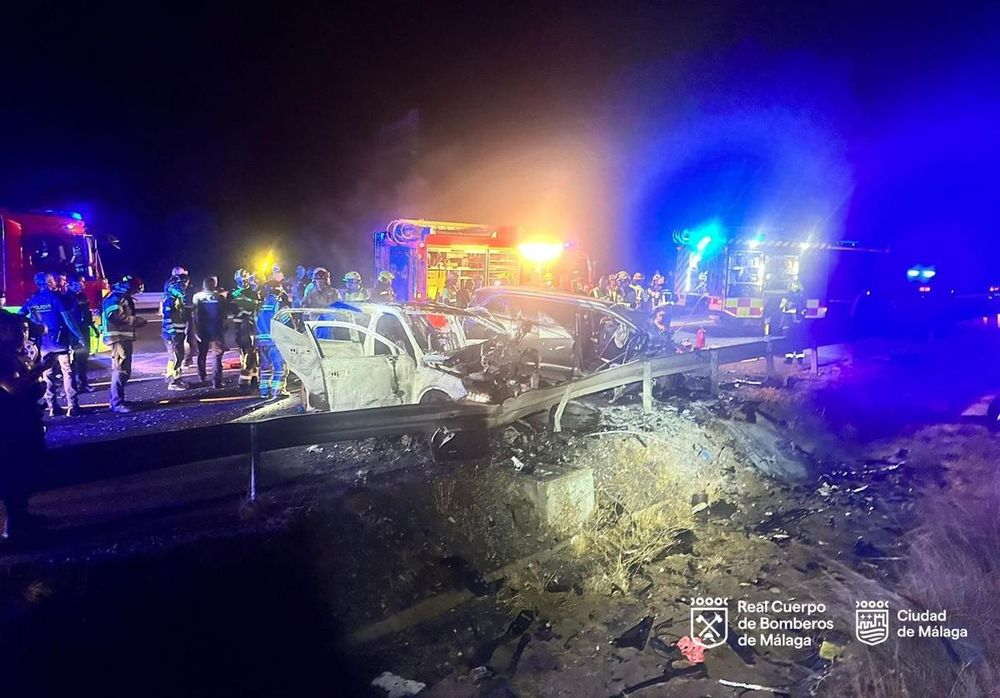 Mueren 4 personas tras una persecución por el robo a una farmacia en Málaga.&nbsp;