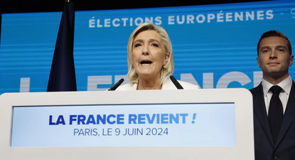 Marine Le Pen, líder de Agrupación Nacional