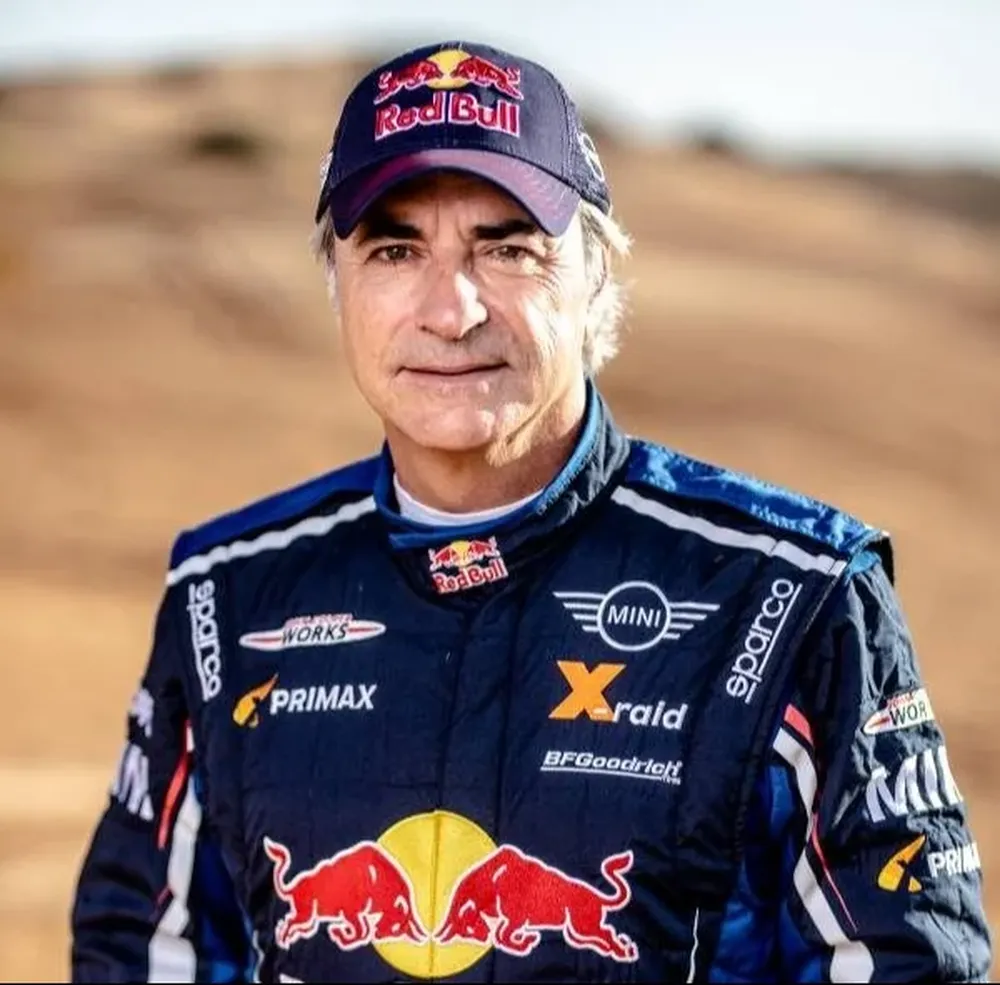 El piloto de rallys español Carlos Sainz.
