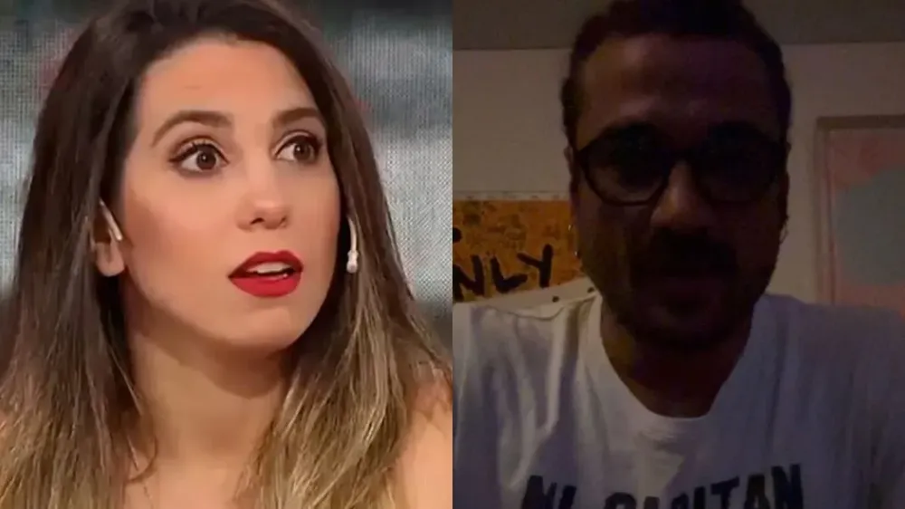 Cinthia Fernández le pegó a Osvaldo.