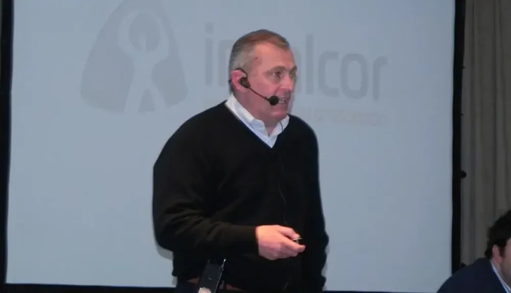Alvaro Simeone en la jornada de la UPIC de 2013