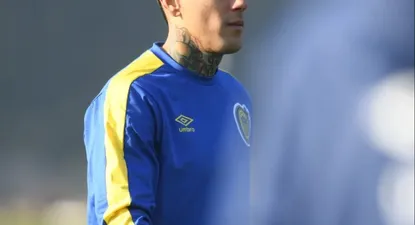 El futbolista uruguayo Jonathan Candia, de Rosario Central