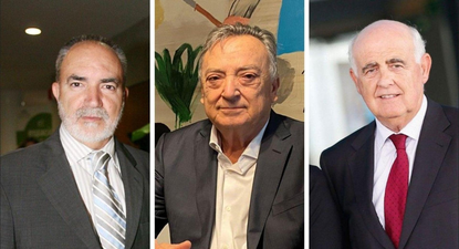 Vicente Tarancón, Miguel Burdeos y Antonio Noblejas.