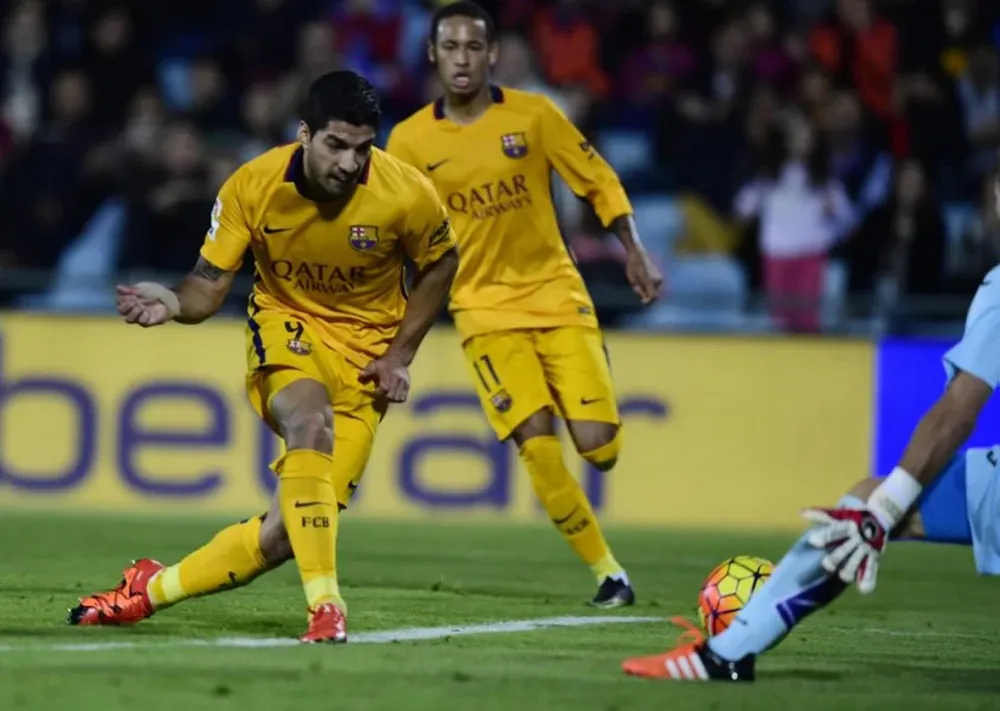 Luis Suárez bate al meta de Getafe y logra su gol 300 como profesional