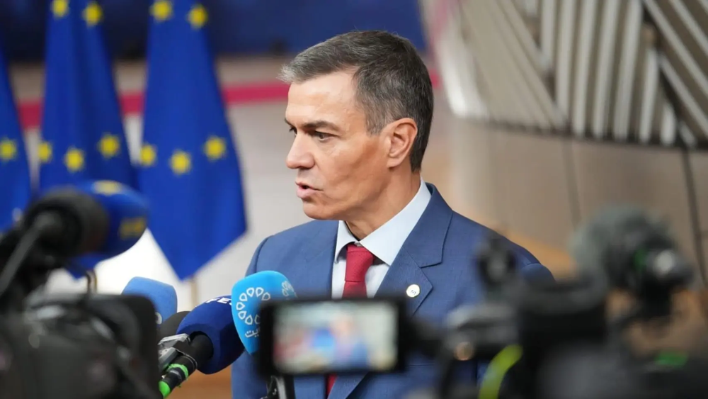 Pedro Sánchez llega a la reunión del Consejo Europeo en Bruselas. EUROPA PRESS.&nbsp;