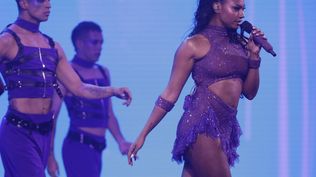 La representante de España en el Festival de Viña del Mar, Nía. EFE