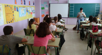 Inicio curso 2024-2025 en España.