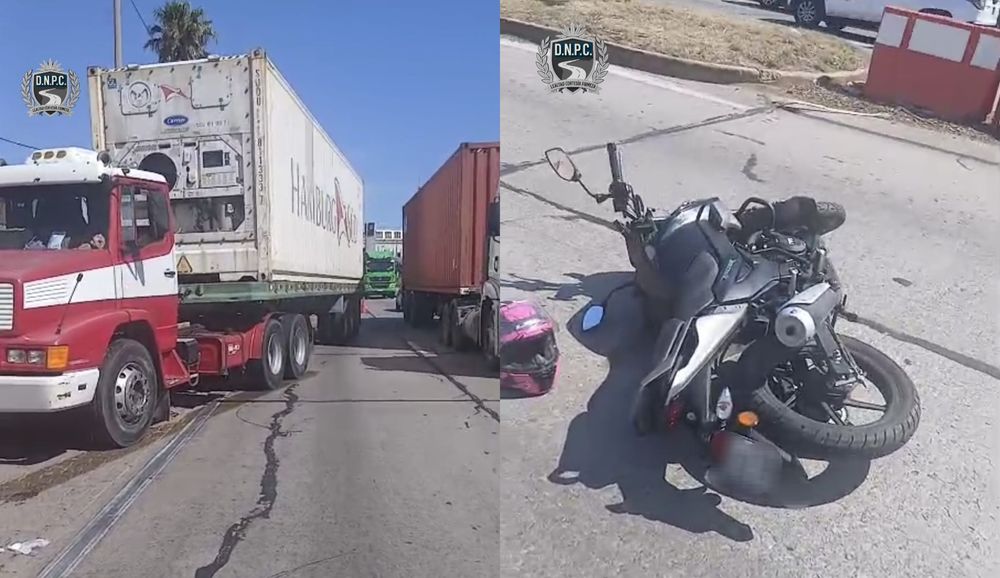 Accidente en Montevideo