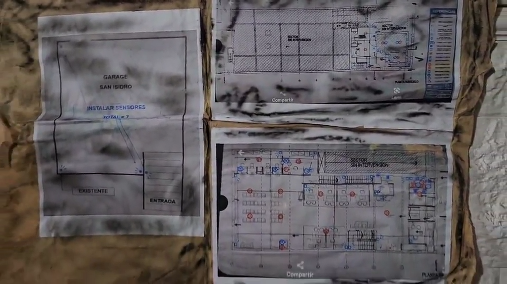 Los mapas del túnel de San Isidro