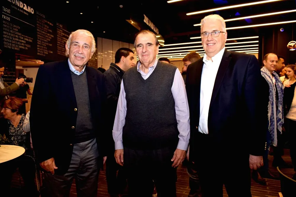 Alegre Sasson, Mario Galbarino y Mauricio Openhaimer INST