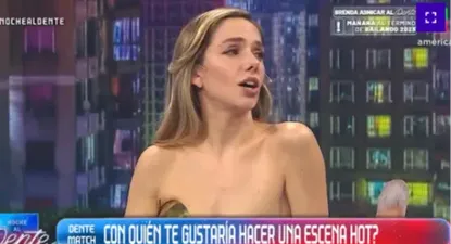 La actriz desmintió dos mitos sobre su carrera en el programa de Fer Dente