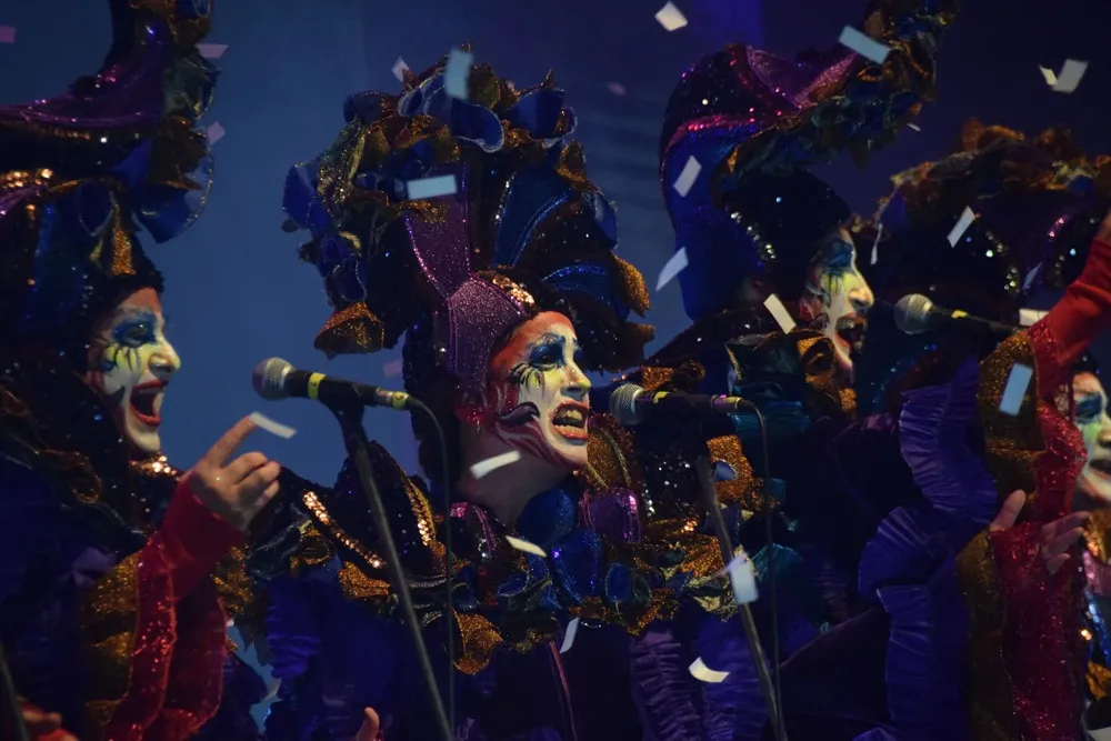 La murga ya se presentó dos veces en el Ramón Collazo.