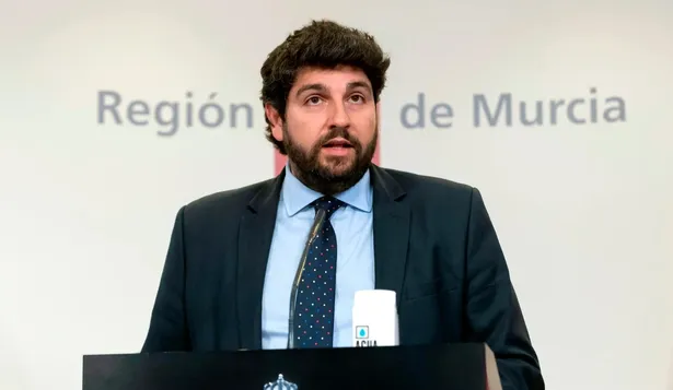 El presidente de la Región de Murcia, Fernando López Miras.