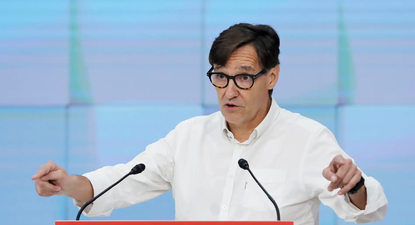 Salvador Illa, candidato a la presidencia del Parlament.