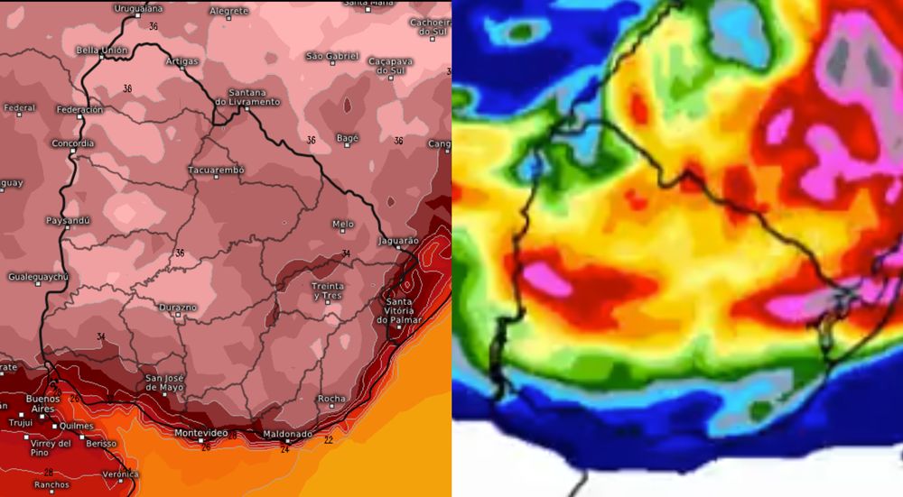Del calor a la lluvia