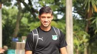 Mathías Cabrera, volante de Deportivo Cali