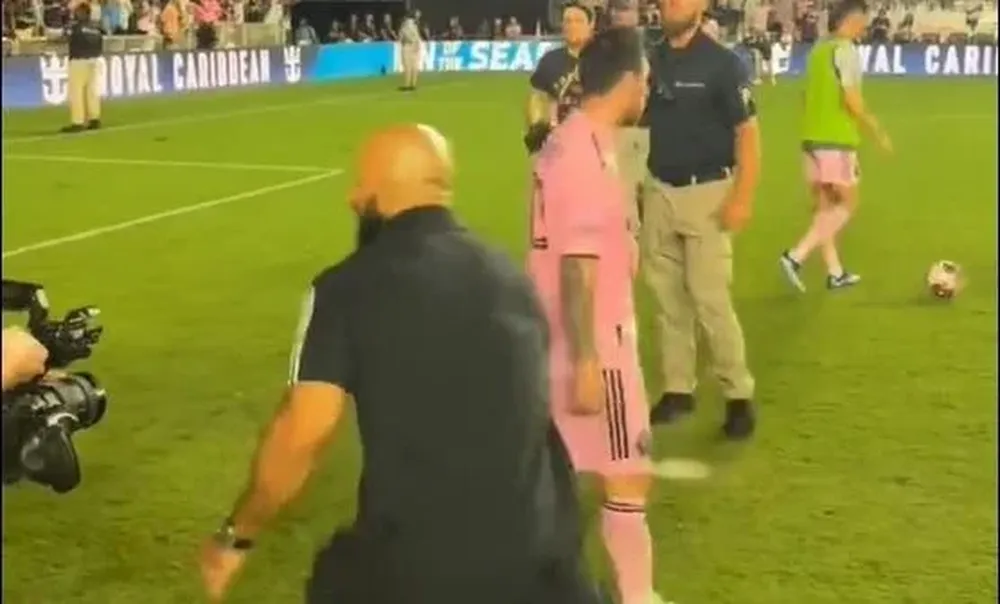 El guardaespaldas en acción