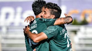 Agustín Alaniz y Jonathan Urretaviscaya