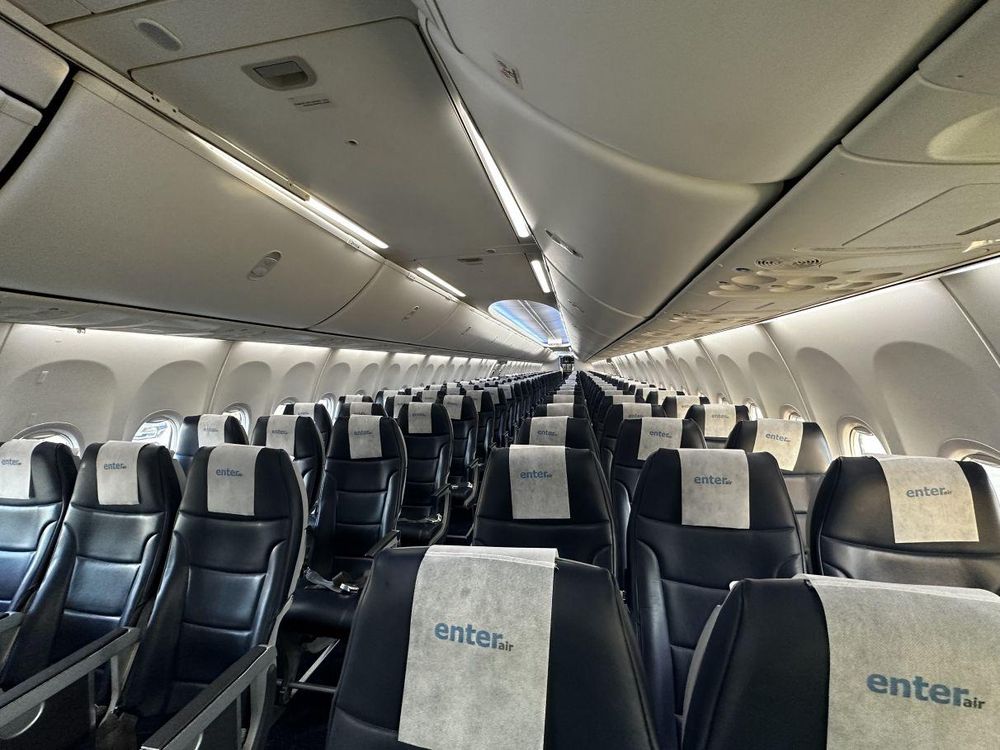 El vuelo de Enter Air por el que el piloto tuvo que bloquear las puertas de salida.&nbsp;