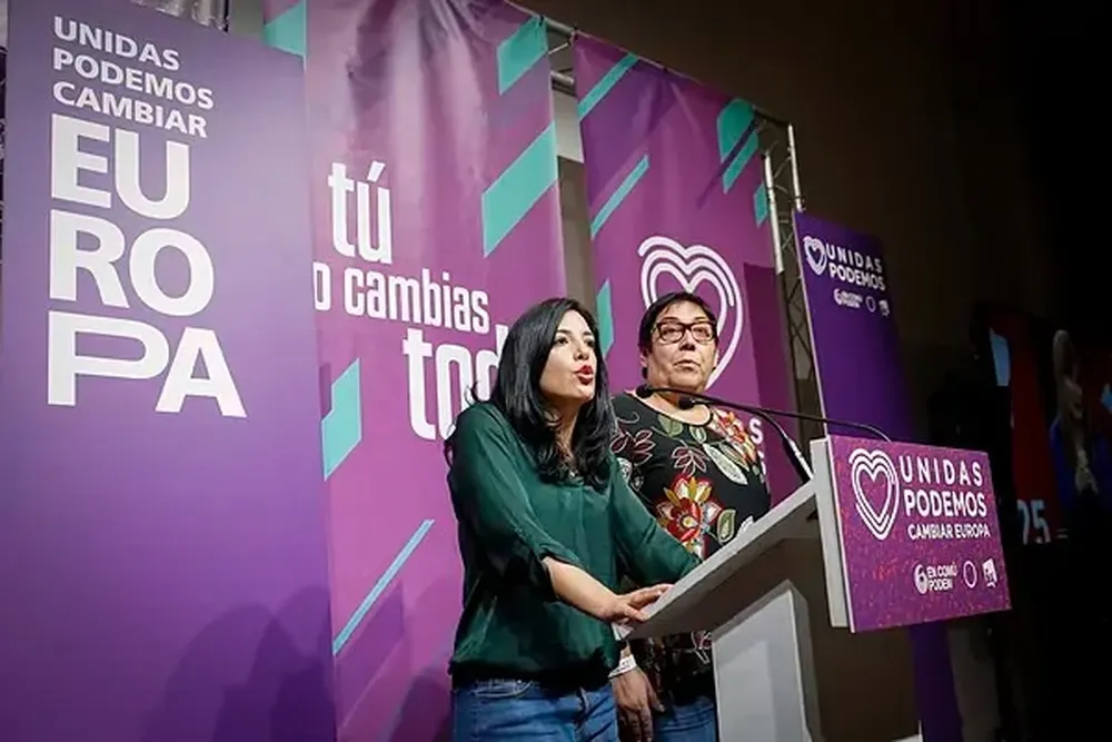 La eurodiputada de Podemos Idoia Villanueva