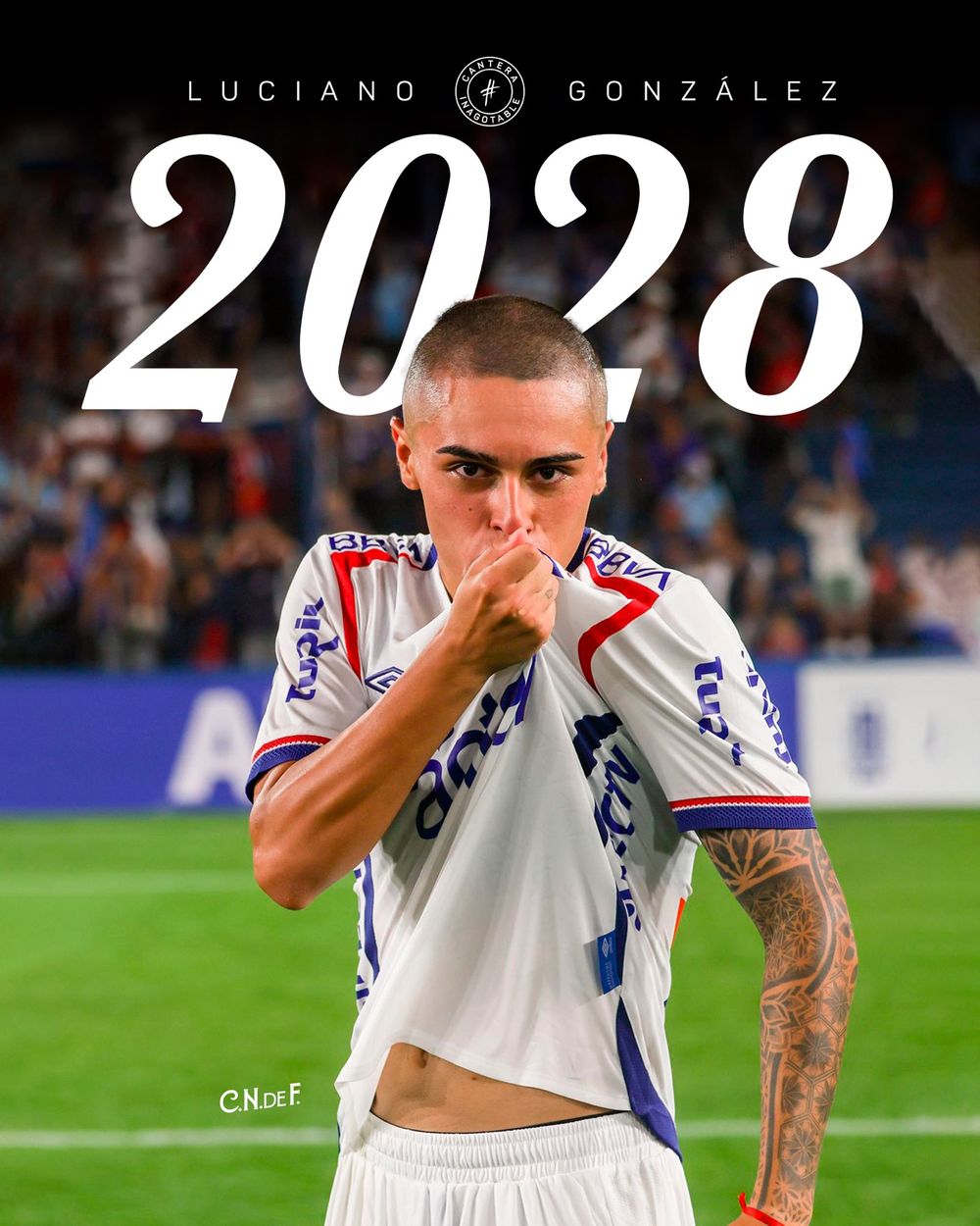 Luciano González renovado en Nacional