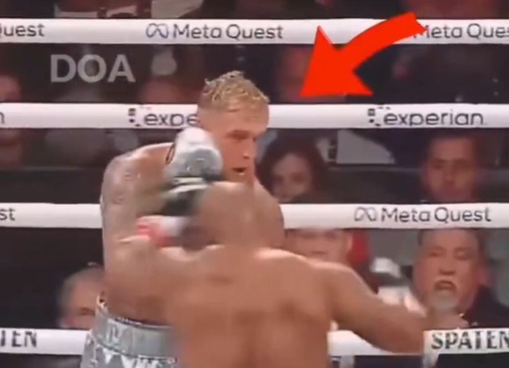 La polémica imagen de la pelea de Mike Tyson y Jake Paul que se hizo viral