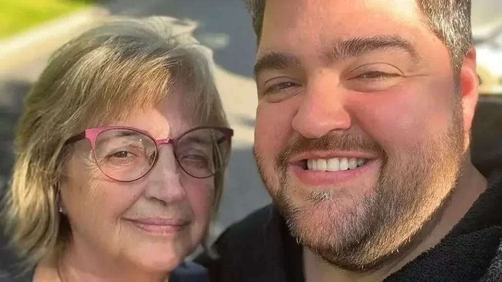 Darío Barassi y su mamá, Laura