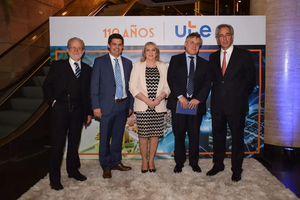 Enrique Pées Boz, Felipe Algorta, Silvia Emaldi, Omar Paganini y Julio Luis Sanguinetti