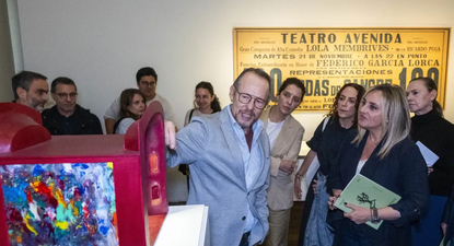 Una exposición en Granada une los mundos de García Lorca y el pintor argentino Guillermo Kuitca