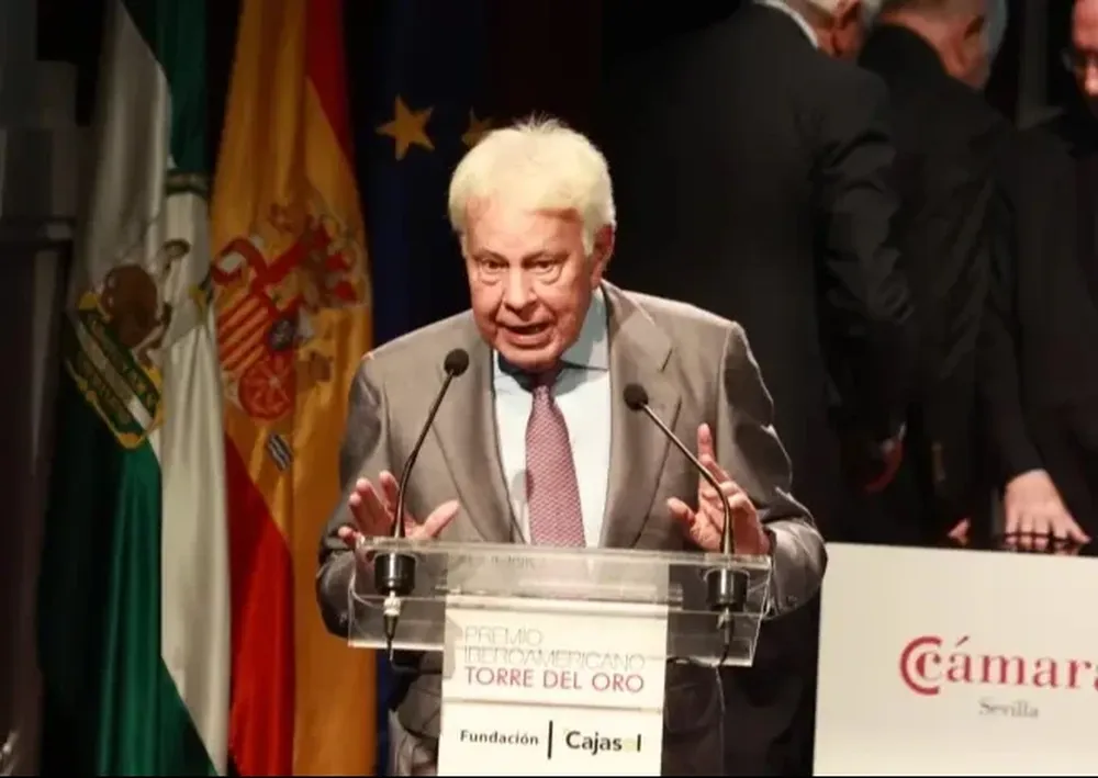 Felipe Gonzalez, ex presidente de España.