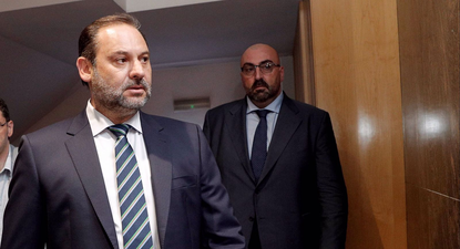 El exministro de Transporte, José Luis Ábalos y su exasesor, Koldo García.