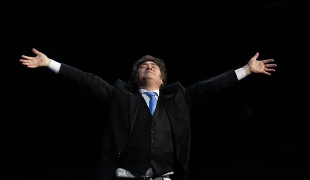 Javier Milei, presidente de Argentina, en el Madrid Economic Forum.