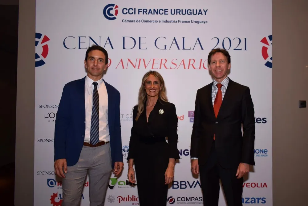 Matías Saiz, Carolina Gianola y Jean-Paul Seytre