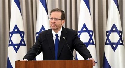 El presidente de Israel, Isaac Herzog.
