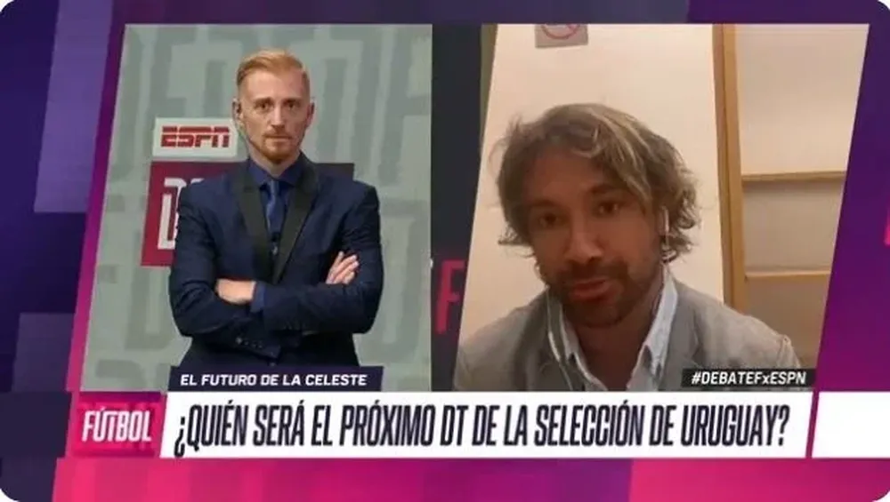 Diego Lugano y Martín Liberman