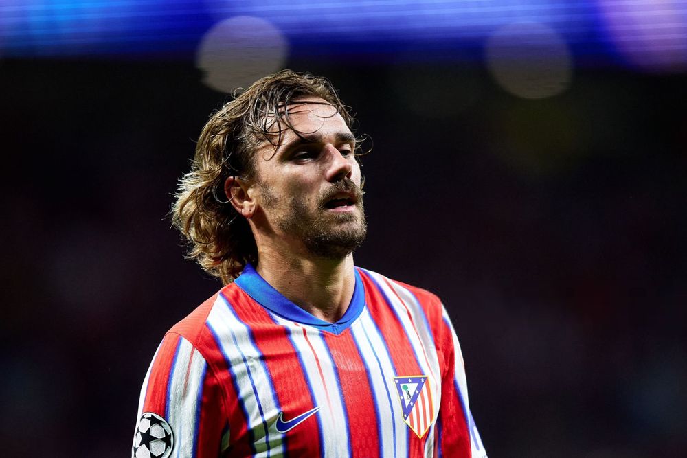 Antoine Griezmann tras el partido.