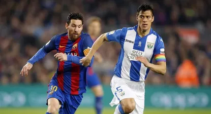 Lionel Messi y Martín Mantovani