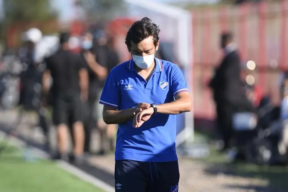 Martín Ligüera fue el tercer técnico de Nacional en el Uruguayo 2020 y el que finalmente se coronó