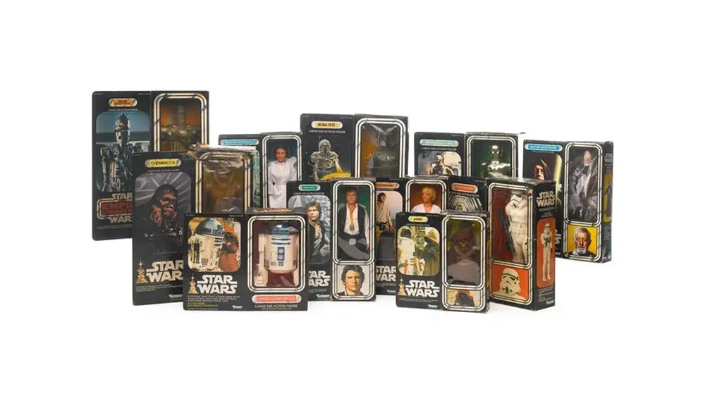 Algunos de los artículos subastados por Sothebys