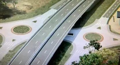 Desde el MTOP piden que se circule con precaución en la zona