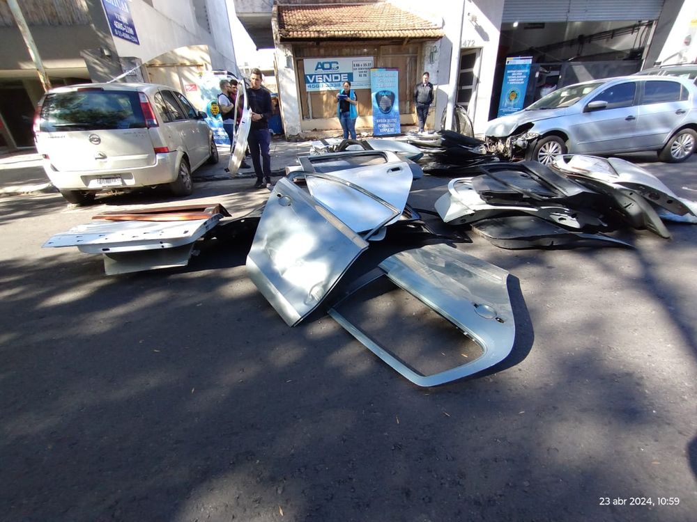 Monte Castro: cayó la banda del desarmadero virtual y le secuestraron piezas por 500 mil dólares