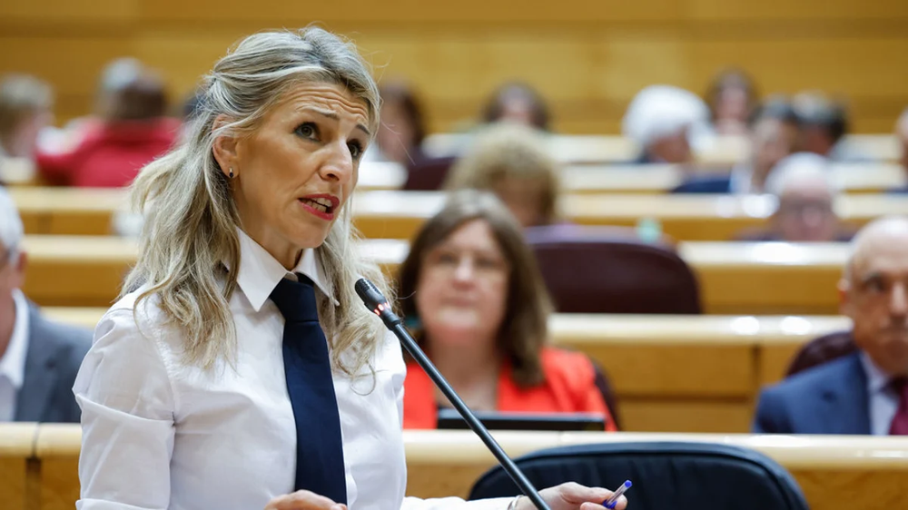 La vicepresidenta segunda y ministra de Trabajo Yolanda Díaz