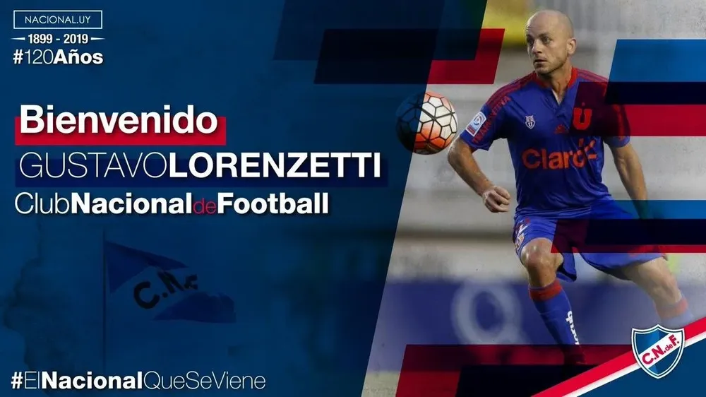 Gustavo Lorenzetti es la cuarta incorporación de Nacional