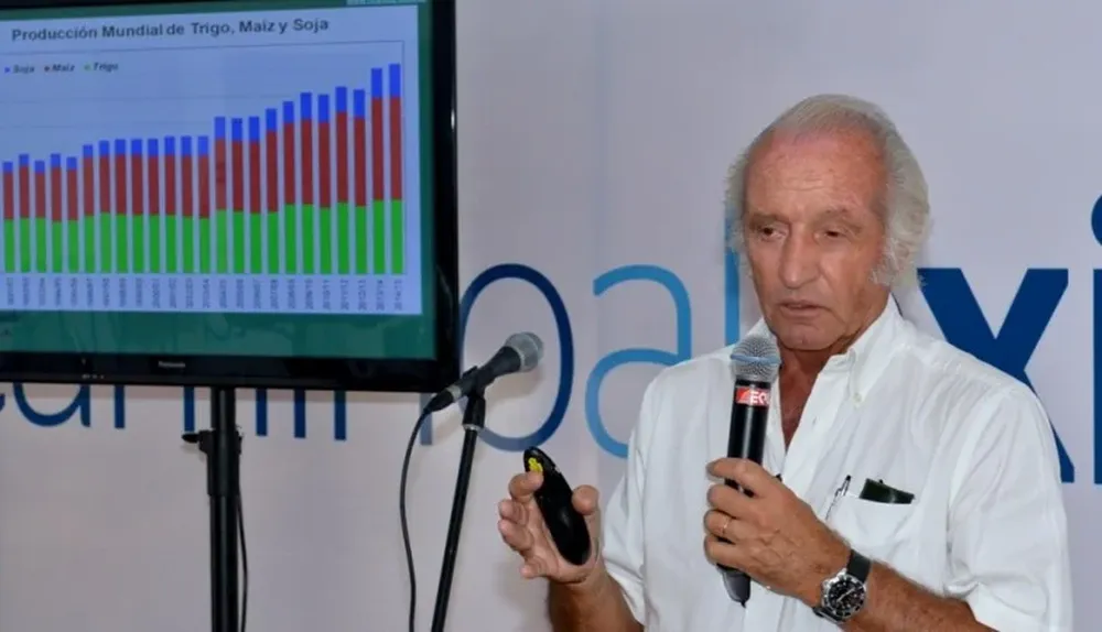 Enrique Erize analizó el mercado de granos, en especial las perspectivas para la soja